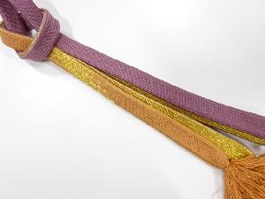 正絹　手組帯締め